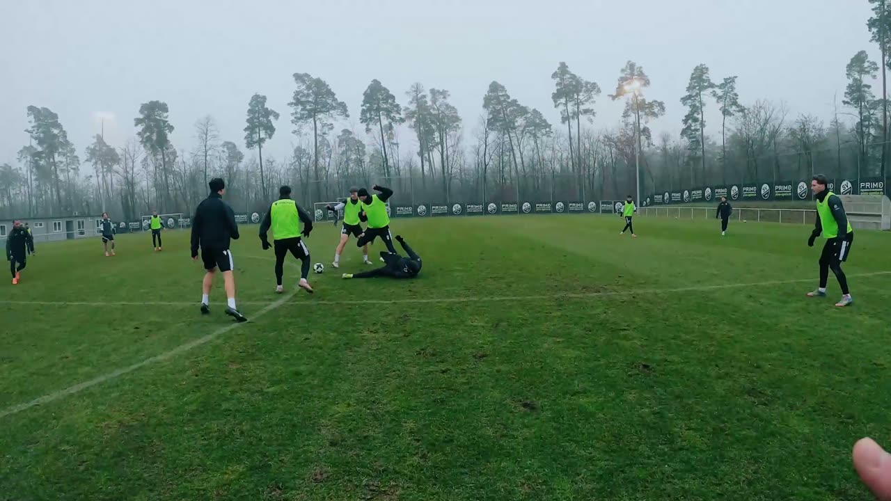 HAUTNAH BEIM TRAINING
